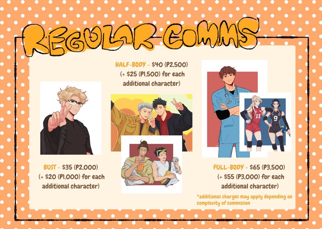 [HELP RT / SHARE 🧡] 

opening 3 slots to save up for tuition fees n uni expenses for the upcoming sem ^^)// 

dm me for inquiries or check: https://t.co/HALWmhvFDb for more details 🙌 