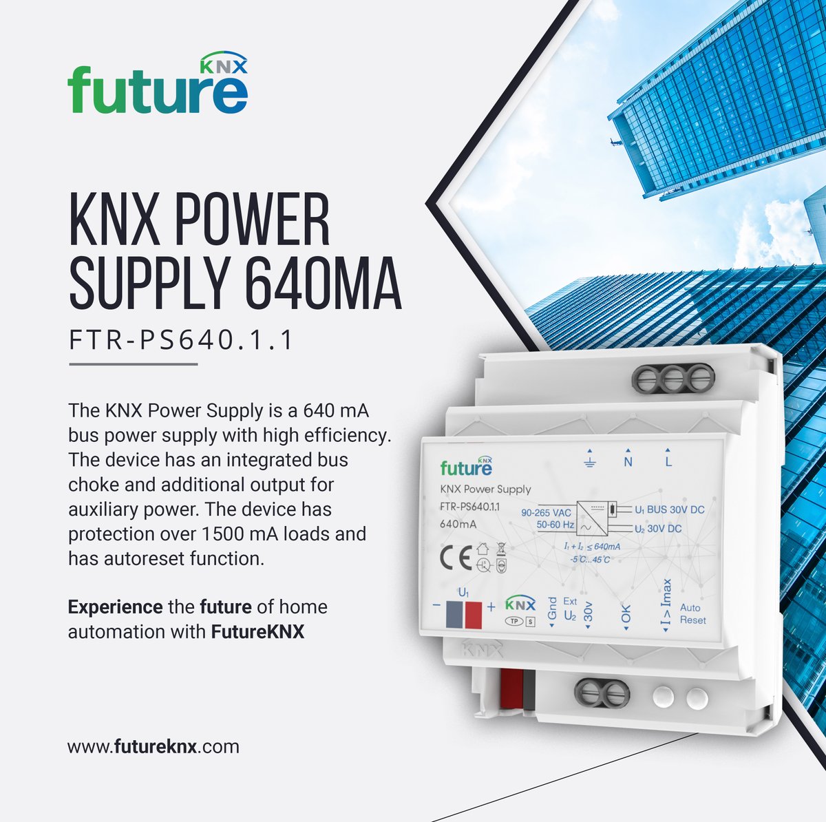 FutureKnx's tweet photo. Experience the future of home automation with FutureKNX.

#futureknx #future #technology #knx #smarthome #powersupply #smartbuilding #knxassociation #knxautomation #electronics https://t.co/r5VtVx2jHu