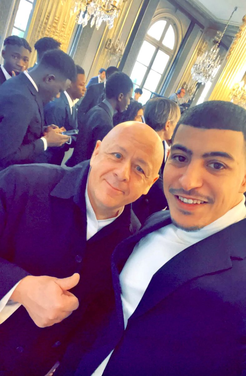 Invitation à <a href="/Elysee/">Élysée</a> en présence des <a href="/SocieteMOF/">MOF</a> avec mes deux Chefs 👨‍🍳Jean-François Girardin et Thierry Marx #galettedesrois #President #paris #Elysee #boulangers #paris8