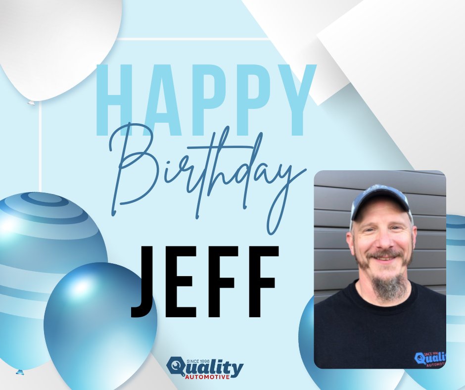 qualityauto1996's tweet photo. Happy birthday, Jeff! 🎂

#automotiverepair #birthday https://t.co/uB2Ci6eT8A