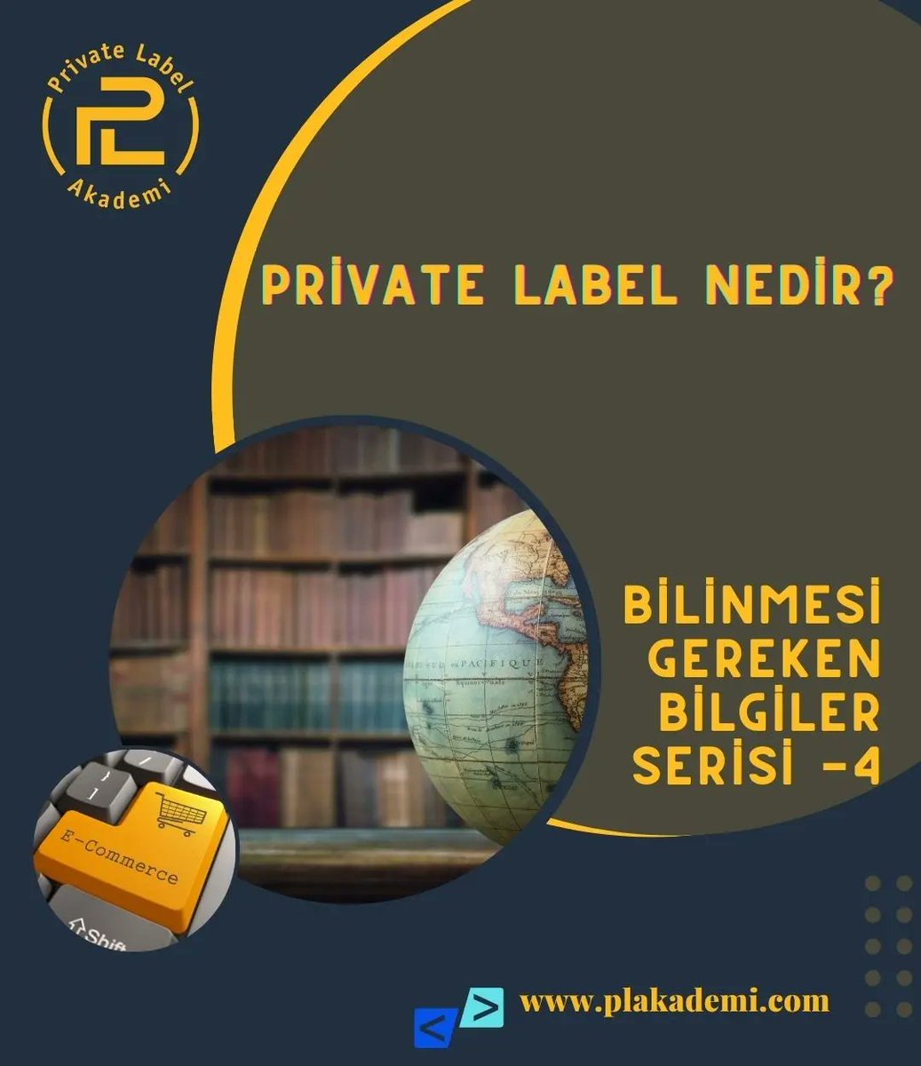 PLAkademi's tweet photo. Bilinmesi Gereken Bilgiler Serisi - 4
Private Label Nedir?
#PL #PrivateLabel #PLAkademi #PrivateLabelAkademi #Amazon #Etsy #Ebay #amazonprivatelabel #amazonsatış #amazonsatışeğitimi #onlinearbitrage #arbitrage #dropshipping #amazondropshipping #eticaret
#trendyol #hepsiburada https://t.co/8Qw7DRDdVA