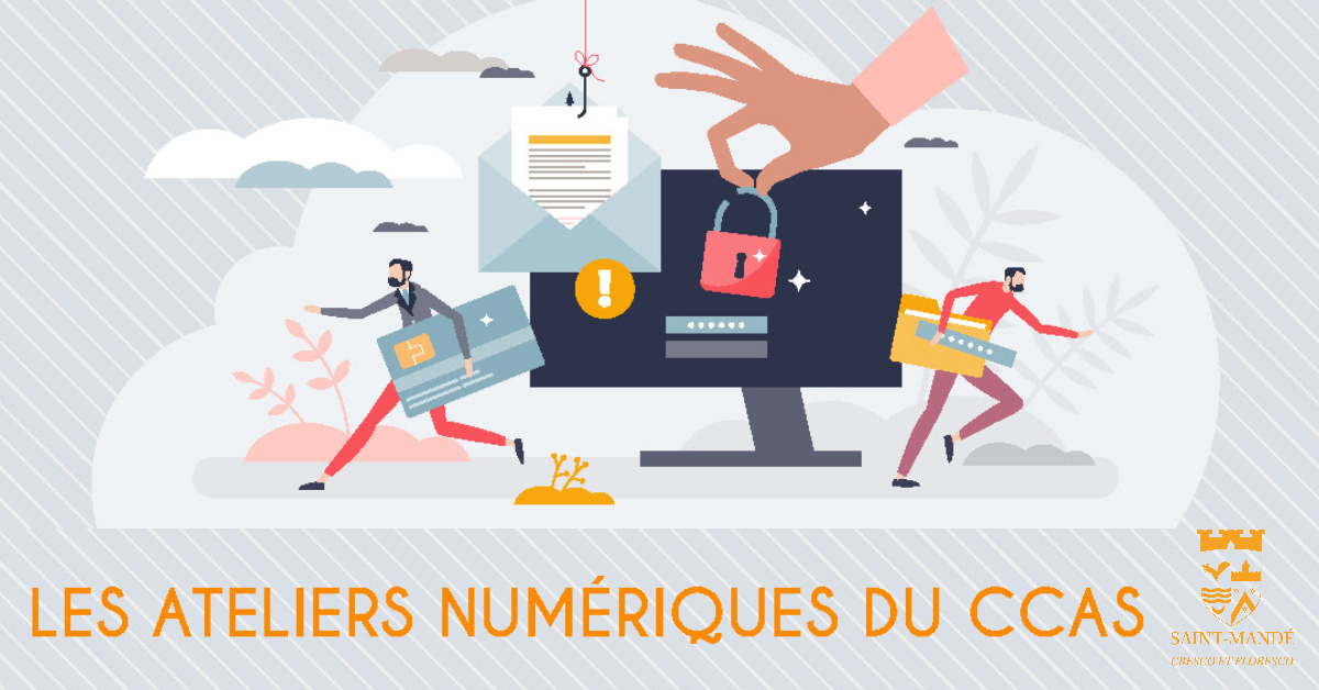 saintmande's tweet photo. 👉 Connaissez-vous les ateliers numériques du CCAS de #saintmande ?
#⃣ 10/01 : tout savoir sur les données personnelles
#⃣14/02 : comment protéger ses données personnelles ?
#⃣14/03 : comment reconnaître les sms et mails malveillants ?
💻 Gratuits sur inscription 01 49 57 78 50. https://t.co/V9gwYRRjtF
