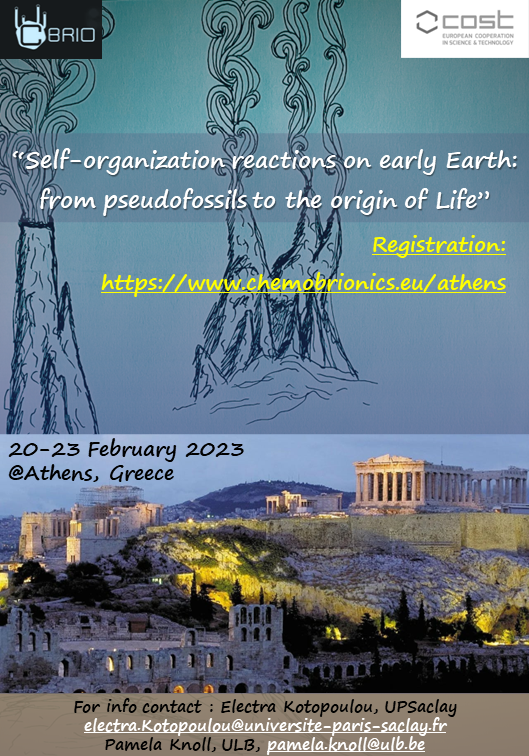 GeoElectra's tweet photo. Interested in the Origin of Life &amp; Life Detection in rocks ? Then join our @chemobrionics workshop @Athens 🗓️20-23 Feb funded by @COSTprogramme  
Register now (no fee) https://t.co/K4BEXeynAE 
check 👇our amazing invited speakers #prebiotic_chemistry #biosignatures https://t.co/MEhl5SrU3u