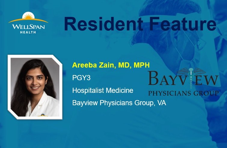 WGSHfamilymed's tweet image. #ResidentFeature:
Our star PGY-3 Dr. Zain will be joining Bayview Physicians Group in VA as a hospitalist upon graduation. 

Dr. Zain has published multiple papers during her training, including seminal work on #TeleHealth in #PrimaryCare.

Go Areeba!!!
#FMRevolution
