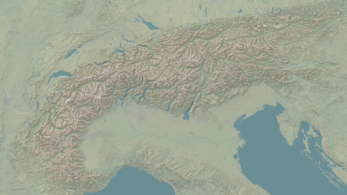 My first exercise with the new PC I built myself last month. So far so good! Here is a skymodel of the Alps that didn't take 6+ hours to render :)
Also, from now on, anyone can look closely to my ramblings in this repository github.com/LatidudeMaps/R…