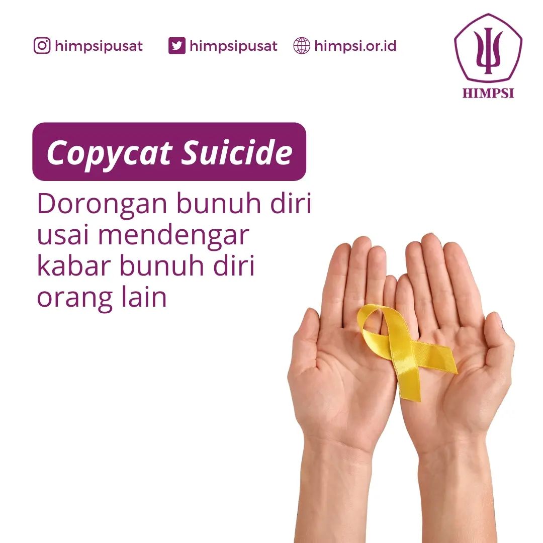 himpsipusat's tweet photo. Pd novel karangan Goethe (1774) yg berjudul The Sorrows of Young Werther, diceritakan seorang pria bernama Werther yg bunuh diri dg menembak dirinya sendiri dg pistol. Stlh publikasi novel tsb, dilaporkan kejadian bunuh diri meningkat tajam.
#HIMPSI
#HIMPSIPUSAT
#63TahunHIMPSI https://t.co/t7NVd4UZgE