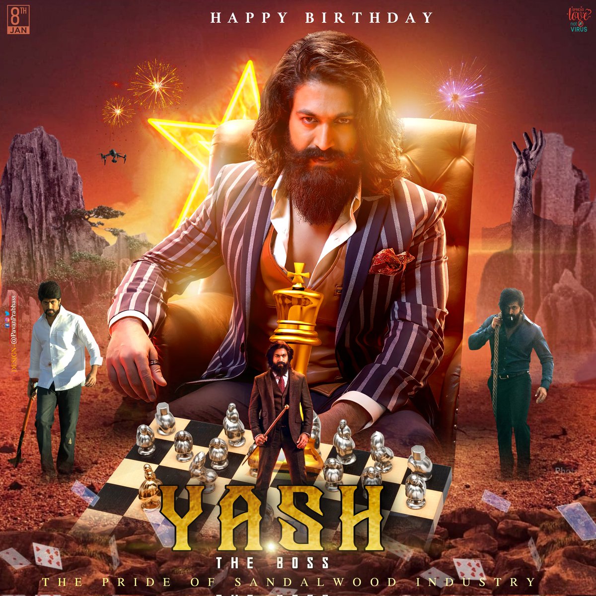 Here is My Side CDP 🔥♥️ Hope u all Like it.!🥳 @TheNameIsYash 
(Last Yrrr Design)🤩

Eic @PavanEditzz ♥️

#HBDYash #Yash #KGFChapter2
#YashBOSS #HappyBirthdayYash 
#YASHBOSSBdayCDP #yash19‌‌
🙌
@YashFansTweet @YashFcBLRRural @Yashfanscompany @YashFC @YashPrabhasFc @yashFcKodagu