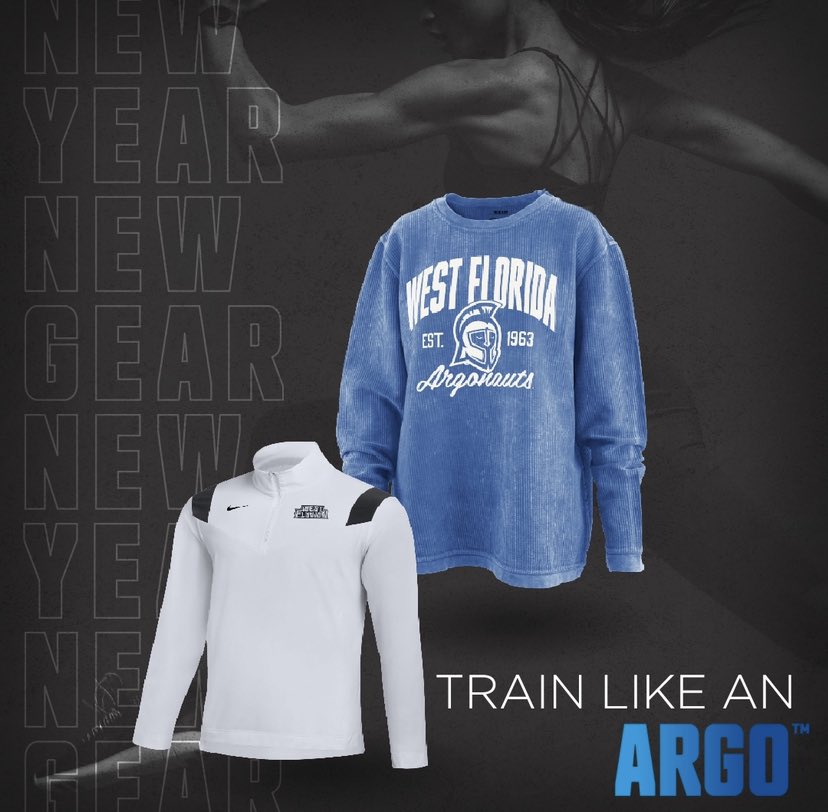 New Year means New Gear! Rep your green and blue as you take on your 2023 resolutions. Visit the UWF Bookstore in person or online at bkstr.com/westfloridasto… for all of the latest UWF merch!
