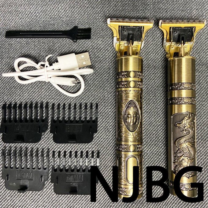 D&ecirc; uma olhada em Cortador USB T9 Aparador De Cabelo Profissional Barbeador por R$25,99 - R$29,99. Compre