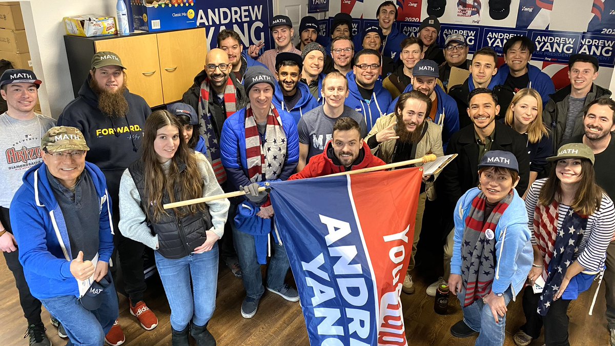 Andrew Yang Fan 🧢⬆️🔮🇲🇰 AmashForSpeaker on Twitter "RT chingjuhl 1/5/2020, with Yang Gang