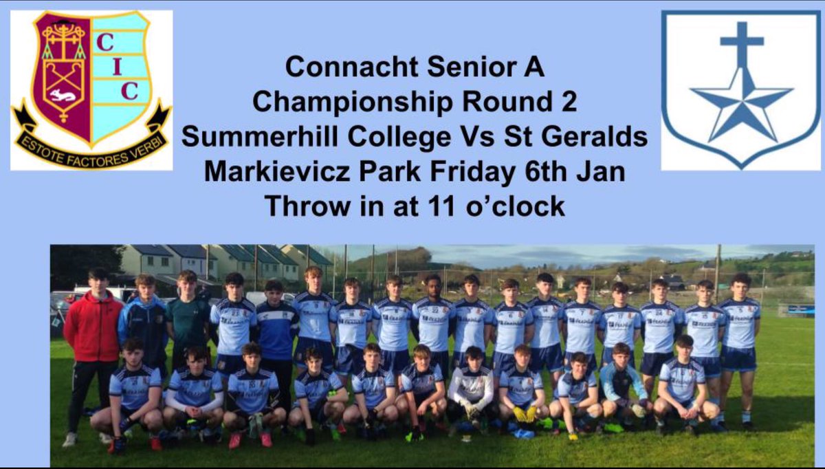 All support welcome 🏐💙 <a href="/cicsummerhill/">Summerhill College</a> <a href="/sligogaa/">Sligo GAA</a> <a href="/SligoGAACandG/">Sligo GAA C & G</a>