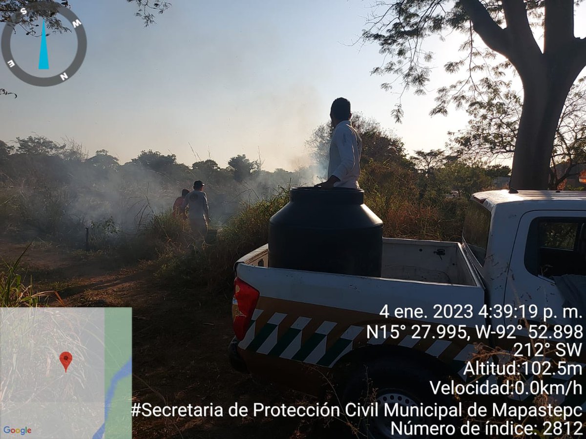 pcivilchiapas's tweet photo. Personal de #ProtecciónCivil Mapastepec combatieron y liquidaron un #Incendio de pastizal en Ejido San Nicolás piedra rajada.

#UsoResponsableDelFuego 
#NoALaQuema https://t.co/hfCraFlkHL