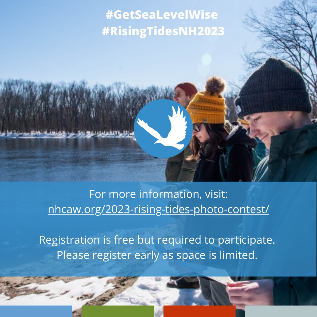 Join us on January 23 and 24 during the Rising Tides Photo contest for site visits in public places that are already experiencing the impacts from high tide flooding. Registration is free but require to participate: forms.gle/uEF74USgwWZfUa…