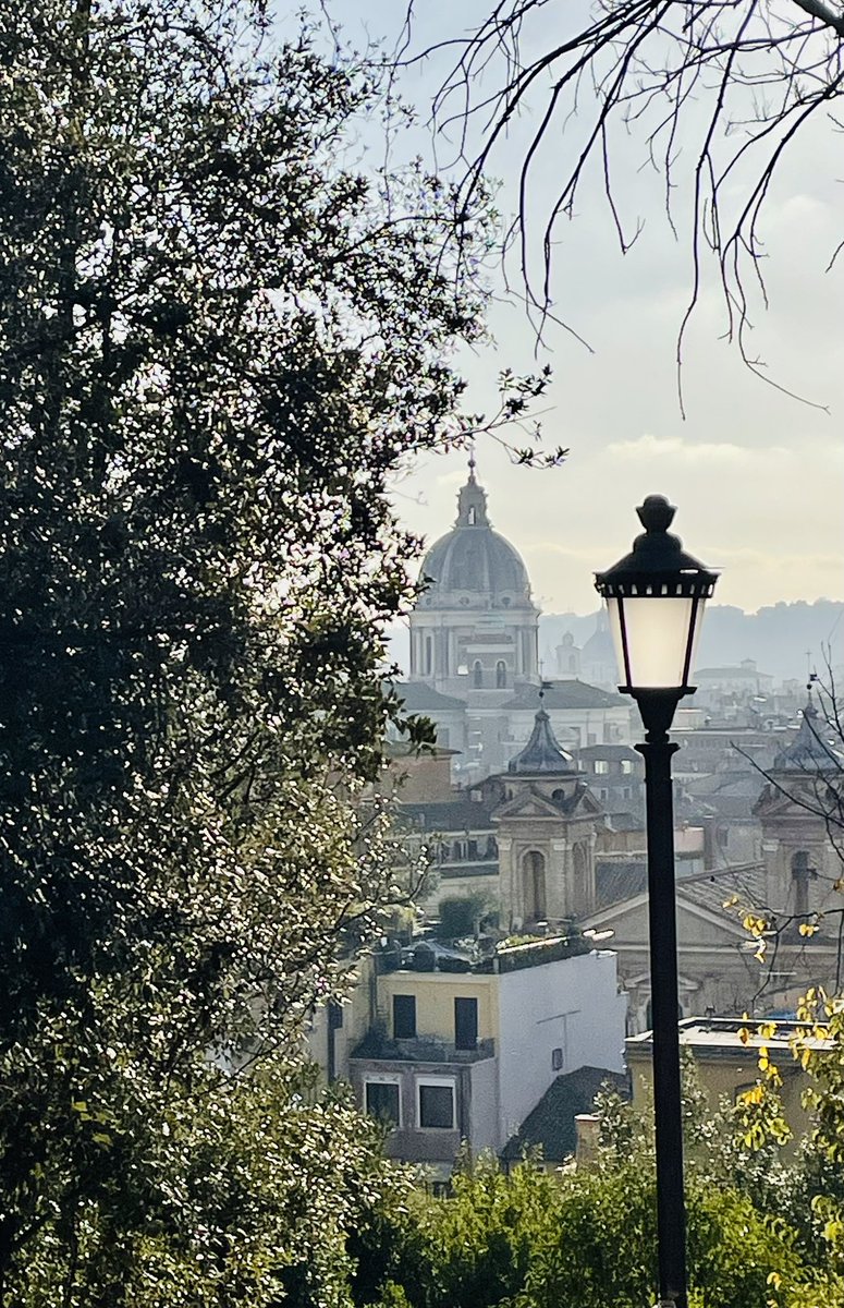 ClareCashin's tweet photo. Rooftops of Rome from the Borghese Gardens 🇮🇹💚🤍❤️ #italy #Rome @lonelyplanet https://t.co/6sZHc5zu2n