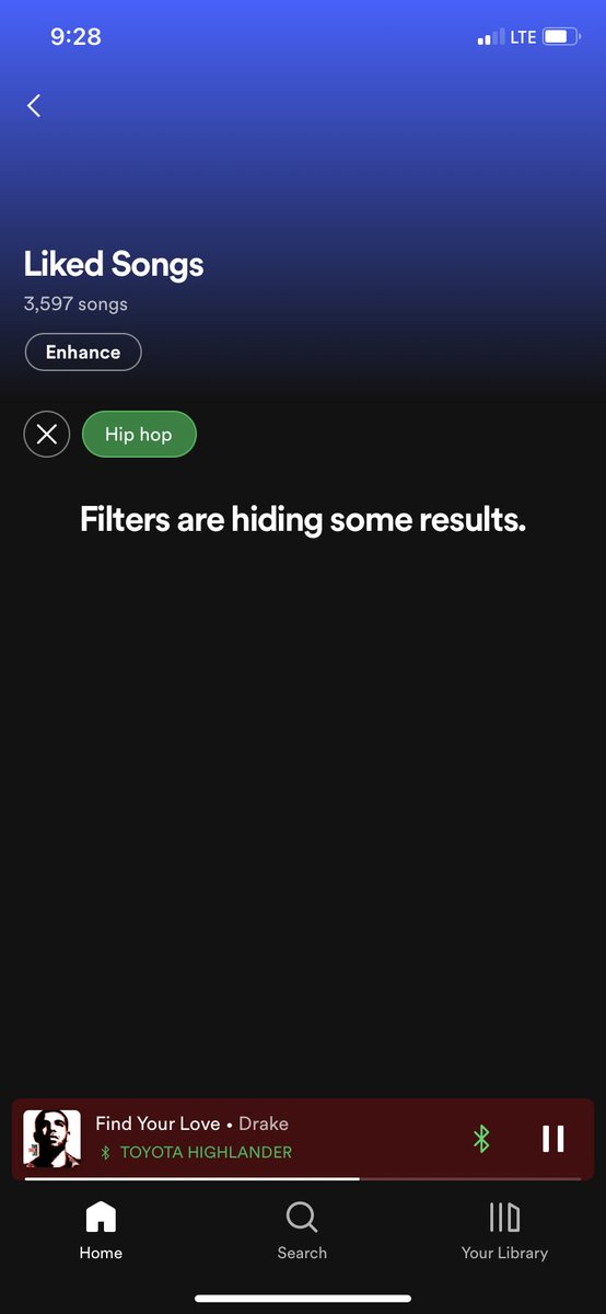 Robb_R3's tweet photo. @SpotifyCares wassup with the filter categories under the likes playlist? This is the 2nd day i can’t play a specific category from my likes list https://t.co/6QG7DgXKq3