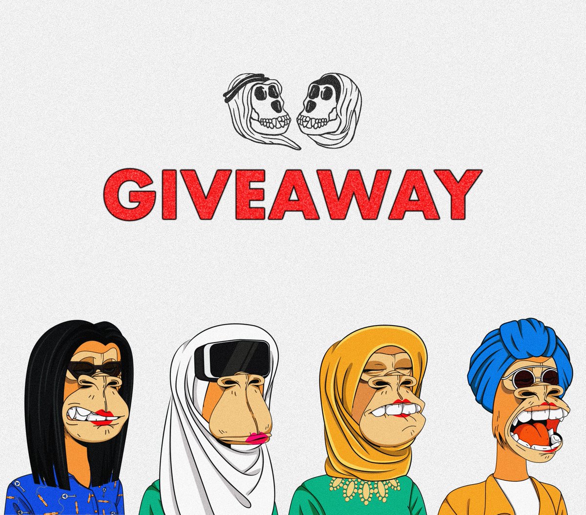 Dubai Born Apes | MINTING IS LIVE (@dubaibornapes) on Twitter photo 🎁HUGE GIVEAWAY🎁
In order to celebrate our Bored HabibTI Apes PUBLIC MINT (7th Jan) we are GIVING AWAY 100$ in $ETH + 5x #NFTs
1⃣❤️+RT our Pinned
2⃣❤️+RT this Post
3⃣Follow <a href="/dubaibornapes/">Dubai Born Apes | MINTING IS LIVE</a>
4⃣Tag 4 friends👇
5⃣Scream LFG 👇
50H ⏰| #nftgiveaway #giveaway #nftcommunity #nft #eth 🎁HUGE GIVEAWAY🎁
In order to celebrate our Bored HabibTI Apes PUBLIC MINT (7th Jan) we are GIVING AWAY 100$ in $ETH + 5x #NFTs
1⃣❤️+RT our Pinned
2⃣❤️+RT this Post
3⃣Follow <a href="/dubaibornapes/">Dubai Born Apes | MINTING IS LIVE</a>
4⃣Tag 4 friends👇
5⃣Scream LFG 👇
50H ⏰| #nftgiveaway #giveaway #nftcommunity #nft #eth