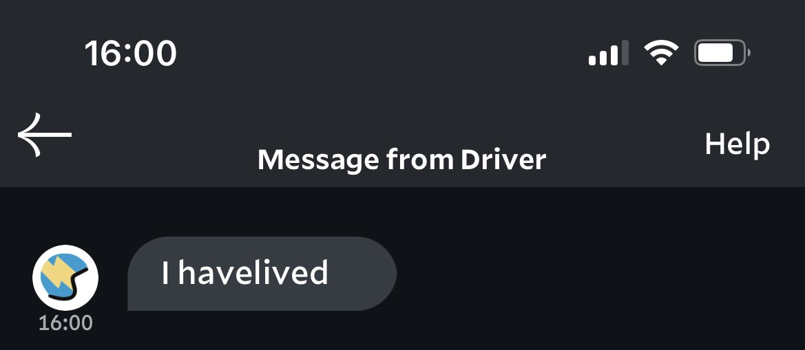 Morgssiie's tweet photo. Same driver . Same. https://t.co/UQ9yskADGO