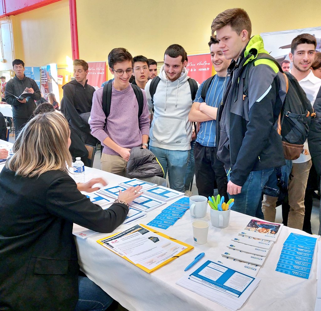 👍 Bilan très positif de ce forum Étudiants/Entreprises organisé par l'<a href="/iutnimes/">IUT de Nîmes</a> ! Merci pour les nombreuses visites du stand <a href="/enedis/">Enedis</a> avec des profils très intéressants 👌