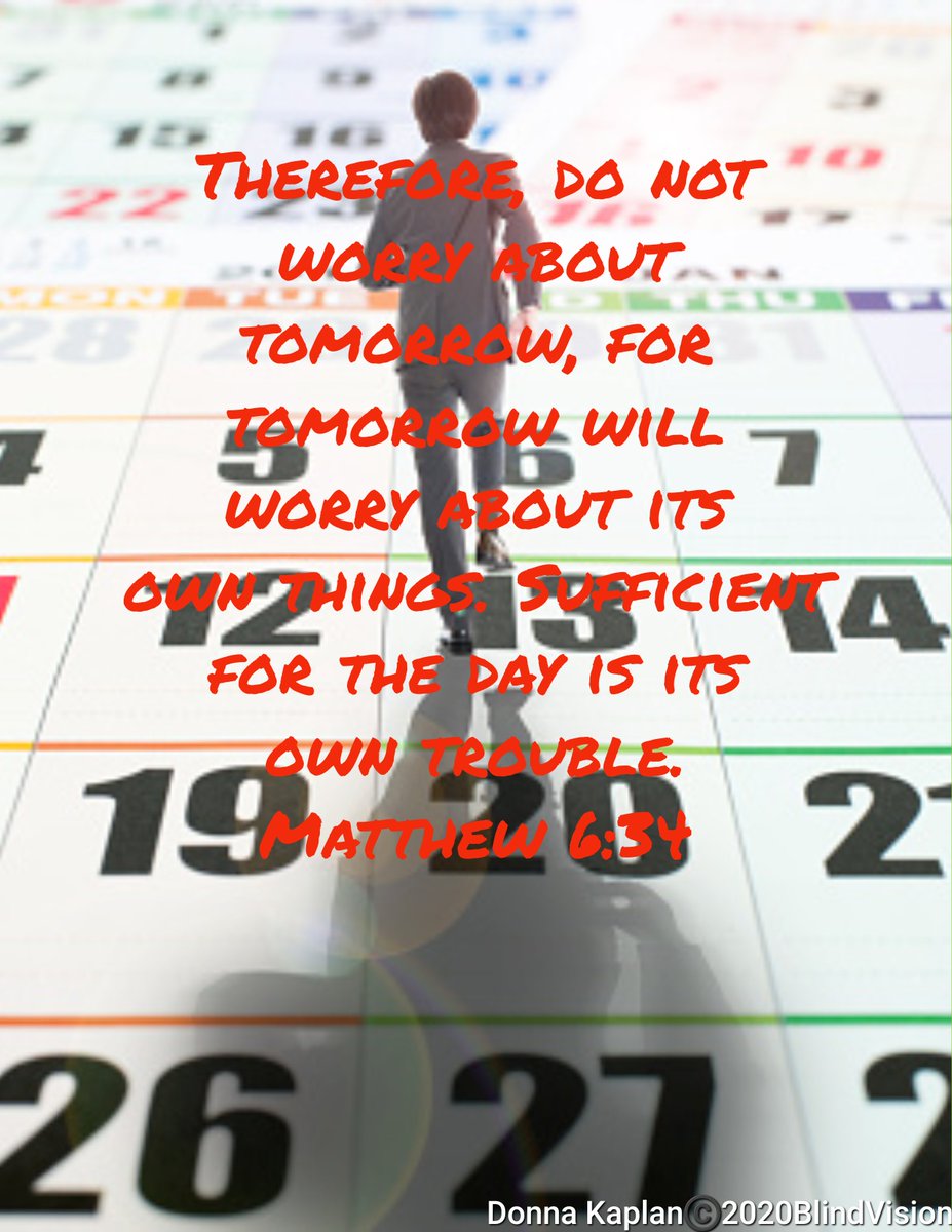 kaplando's tweet photo. #Do_Not_Worry
#Matthew6:34

#Bible #dailybread #VerseOfTheDay #God #Jesus #Christian #Faith #bibleverse #🙏 #🇺🇲 #✝️ #BibleStudy #Amen 
@YouVersion 
@Bible180us 
@biblegateway  
@My_Daily_Verse https://t.co/MERJirpTwT
