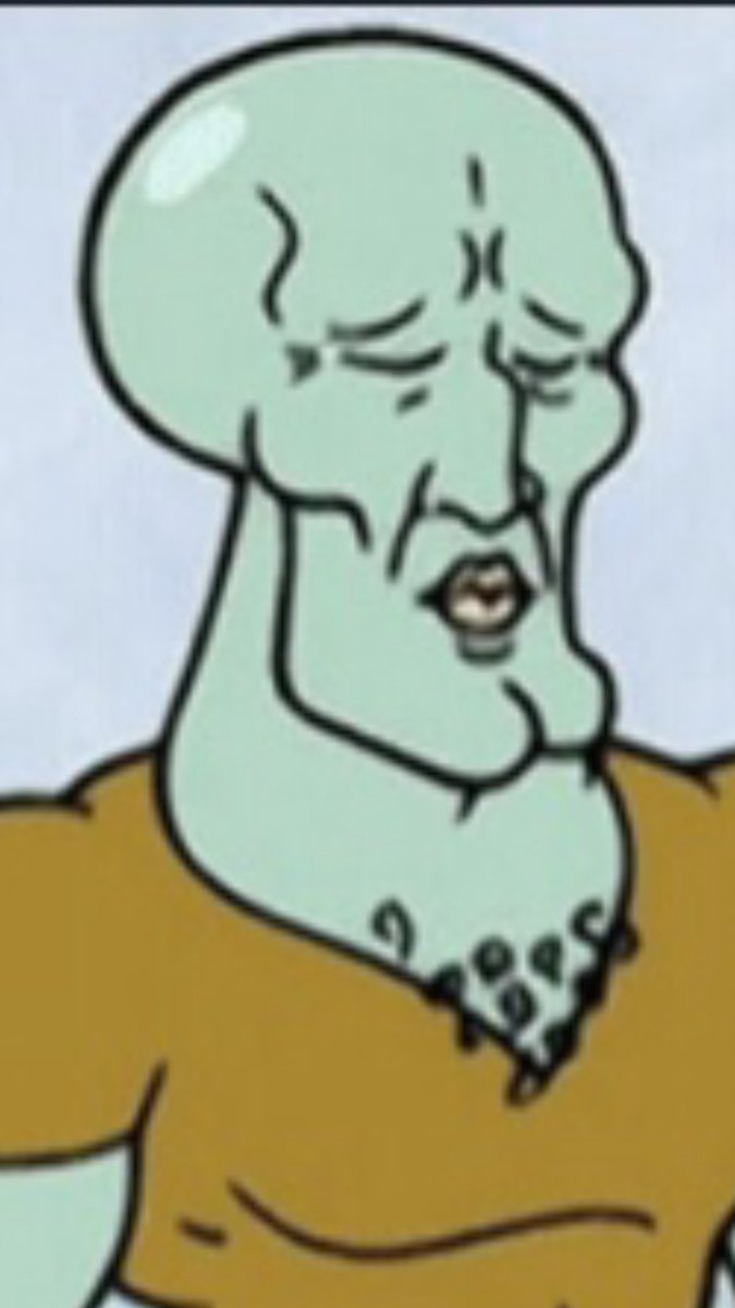 SnailUni's tweet photo. Squidwards beauty is unmatched. Bikini Bottom needs him. Beauty is in the eye of the beholder and Squidward is THE beholder. https://t.co/jmZcLMJBto
