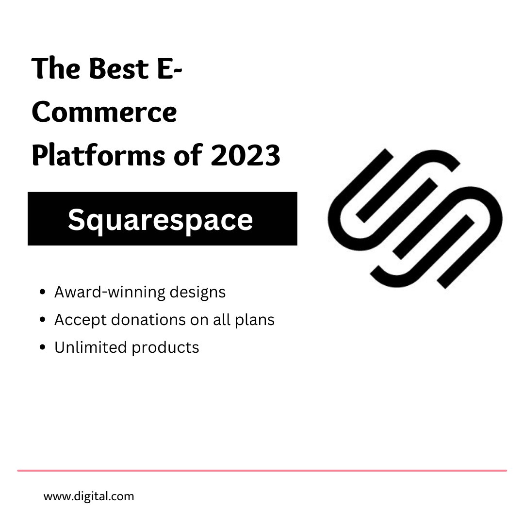 Squarespace is like a boutique website and online store builder. It offers 100+ sleek templates, so it’s ideal for minimalist e-commerce sites that want to showcase images of products.

#domains #webhosting #website #webdesign #startups #digitalmarketing #business #tech #Digital