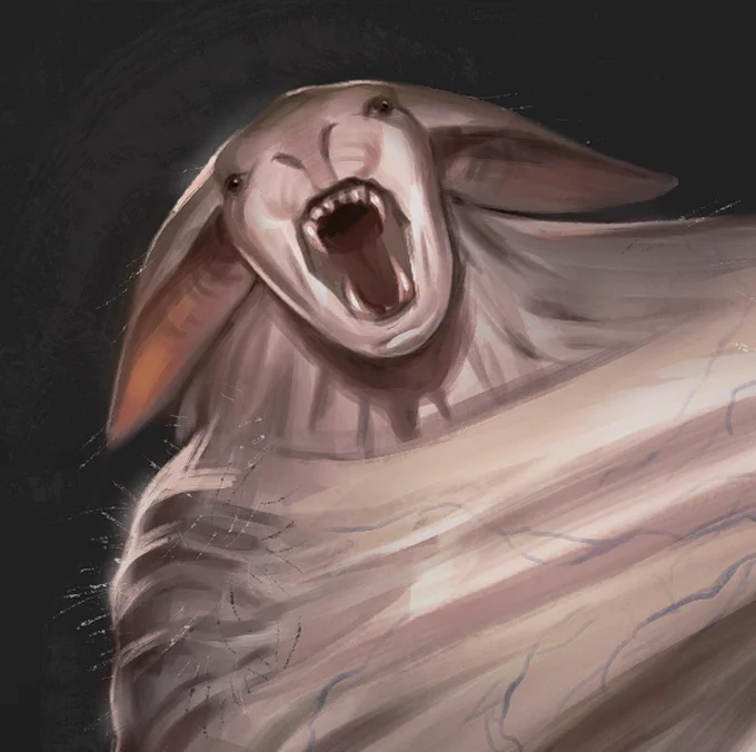 Vampire chimera design for a story of mine 
