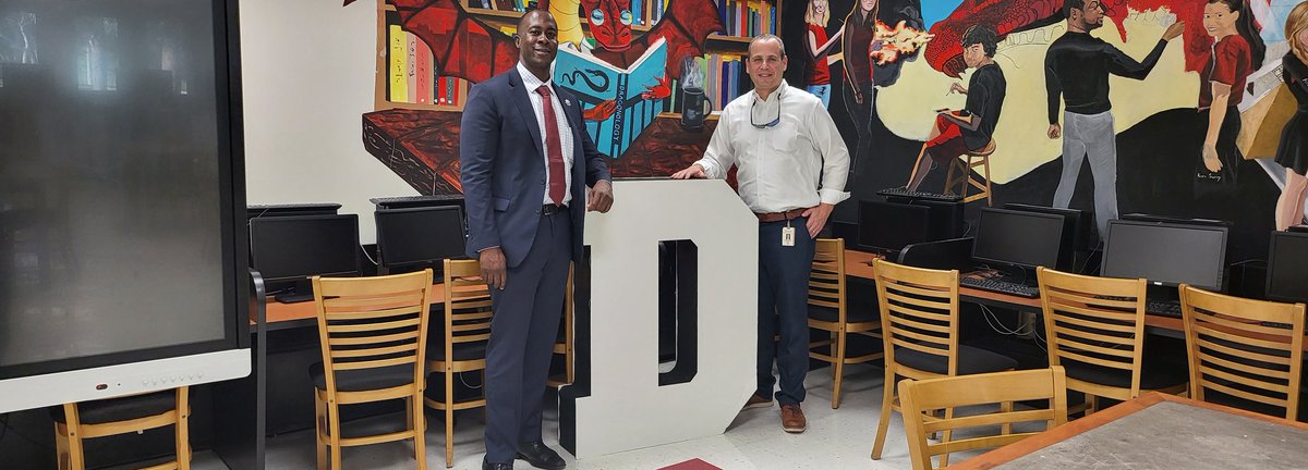 Edwin Ferguson (@edwinfergusonfl) on Twitter photo I was able to tour <a href="/DonEstridgeHTMS/">The Official Don</a> with Principal @joshuadavidow earlier today. It was great touring the campus. The students and staff are "A+". Keep soaring, Dragons!!! #kidsfirst I was able to tour <a href="/DonEstridgeHTMS/">The Official Don</a> with Principal @joshuadavidow earlier today. It was great touring the campus. The students and staff are "A+". Keep soaring, Dragons!!! #kidsfirst