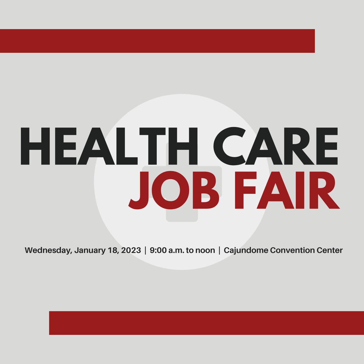 One Acadiana (@oneacadiana) on Twitter photo Join <a href="/LEDALafayetteLA/">LEDA LafayetteLA</a> on Wednesday, January 18, from 9:00 a.m. to noon, for the Health Care Job Fair. This event aims to connect job seekers with employers in the health care industry.
Register at lafayette.org/healthcarejobf… Join <a href="/LEDALafayetteLA/">LEDA LafayetteLA</a> on Wednesday, January 18, from 9:00 a.m. to noon, for the Health Care Job Fair. This event aims to connect job seekers with employers in the health care industry.
Register at lafayette.org/healthcarejobf…