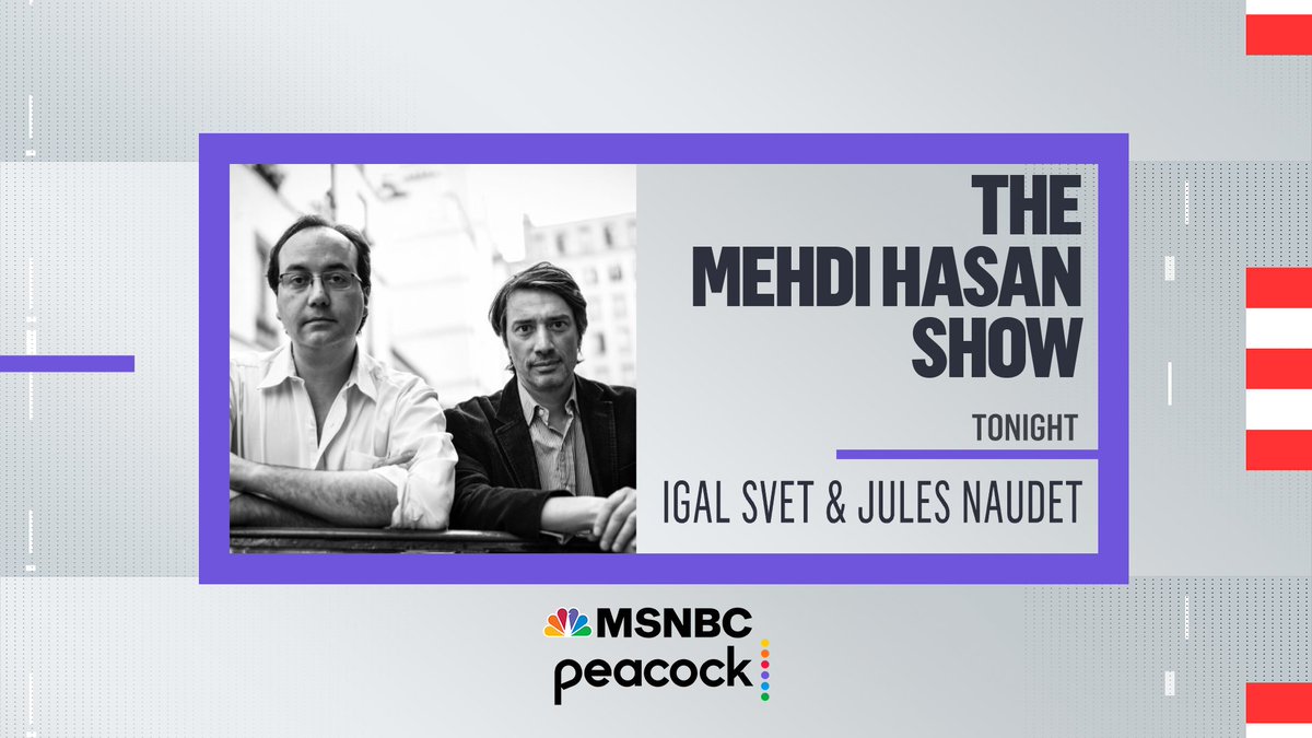 Two years after 1/6, a new documentary goes behind the scenes in a way we've never seen before — and at a time when hearing what happened has never been more crucial.
 
Watch director Jules Naudet &amp; executive producer <a href="/IgalSvet/">Igal Svet</a> discuss w/ <a href="/mehdirhasan/">Mehdi Hasan</a>: peacocktv.com/mehdi