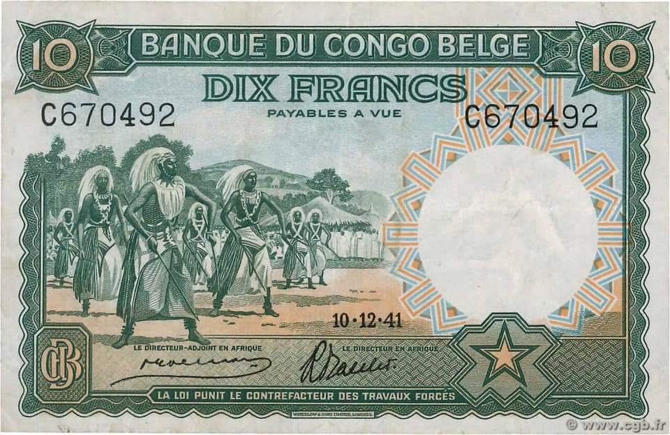 magloire_ndongo's tweet image. Un billet de monnaie congolaise portait les  portraits des célèbres danseurs Tutsi , «  #intore » comme une des cultures congolaises parmi les 450 tribus de la RDC
