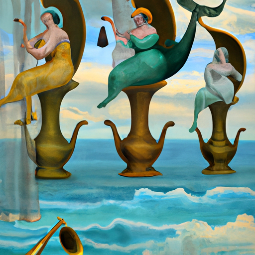 tunebotic's tweet image. Sirens [prompt: sirens in the style of a Dali painting]

#HotelInsomnia by #ForTracyHyde