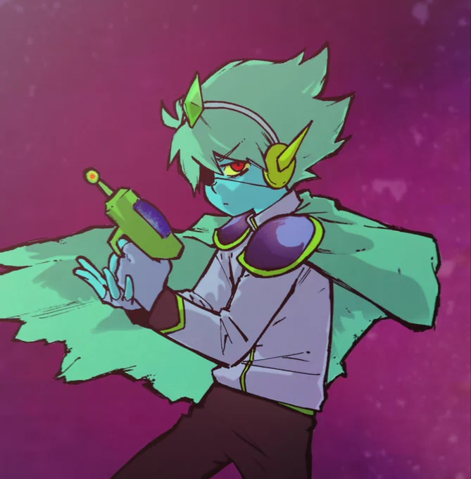 Captain Spaceboy#OMORI #OMORIFANART 