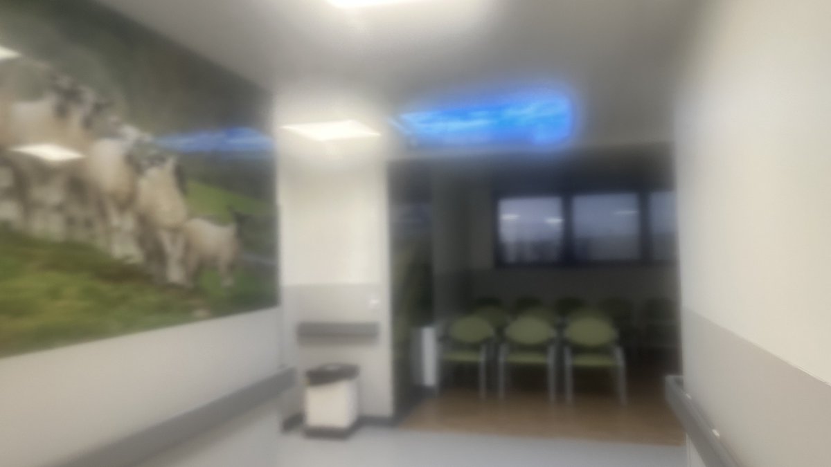 rajmukheye's tweet photo. Our new eye clinic through sight impaired eyes. Thanks to my colleague https://t.co/18PeNPNFK5 for the photos. Lighting, decluttering and sign-posting is vital. Thank you to colleagues who helped design the clinic. #BuildingtheLeedsWay @LeedsHospitals #vision https://t.co/y8KLAxPTQU