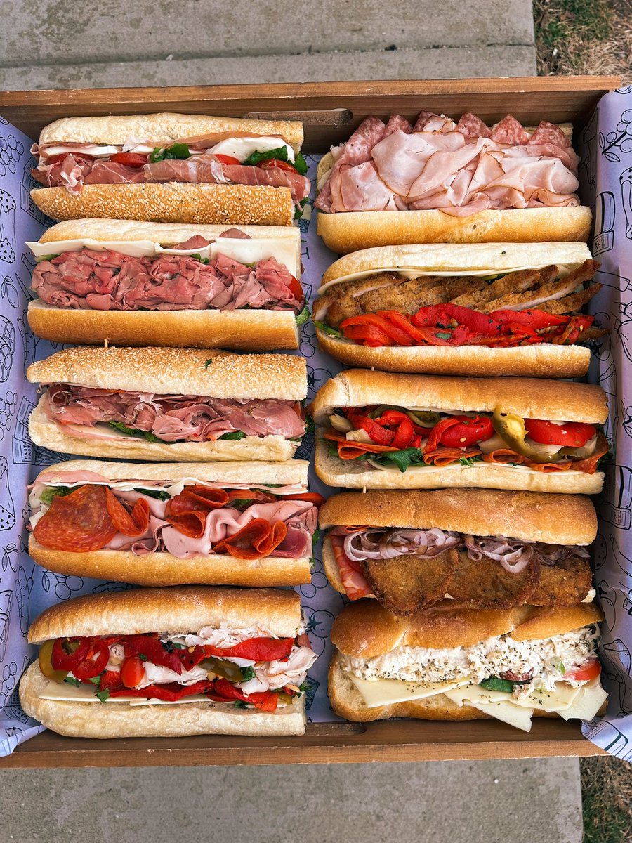 Lunchtime never looked so good. 👏 #sandwich #sandwiches #lunch #lunchideas #chicken #chickencutlets #chickencutlet #chickensandwich #chickensandwiches #deli #lunchmeat #hoagie #hoagies #philly #phillyfood #food #foodie #westchesterpa #ardmorepa #mainline #mainlinefoodie #eeeeats