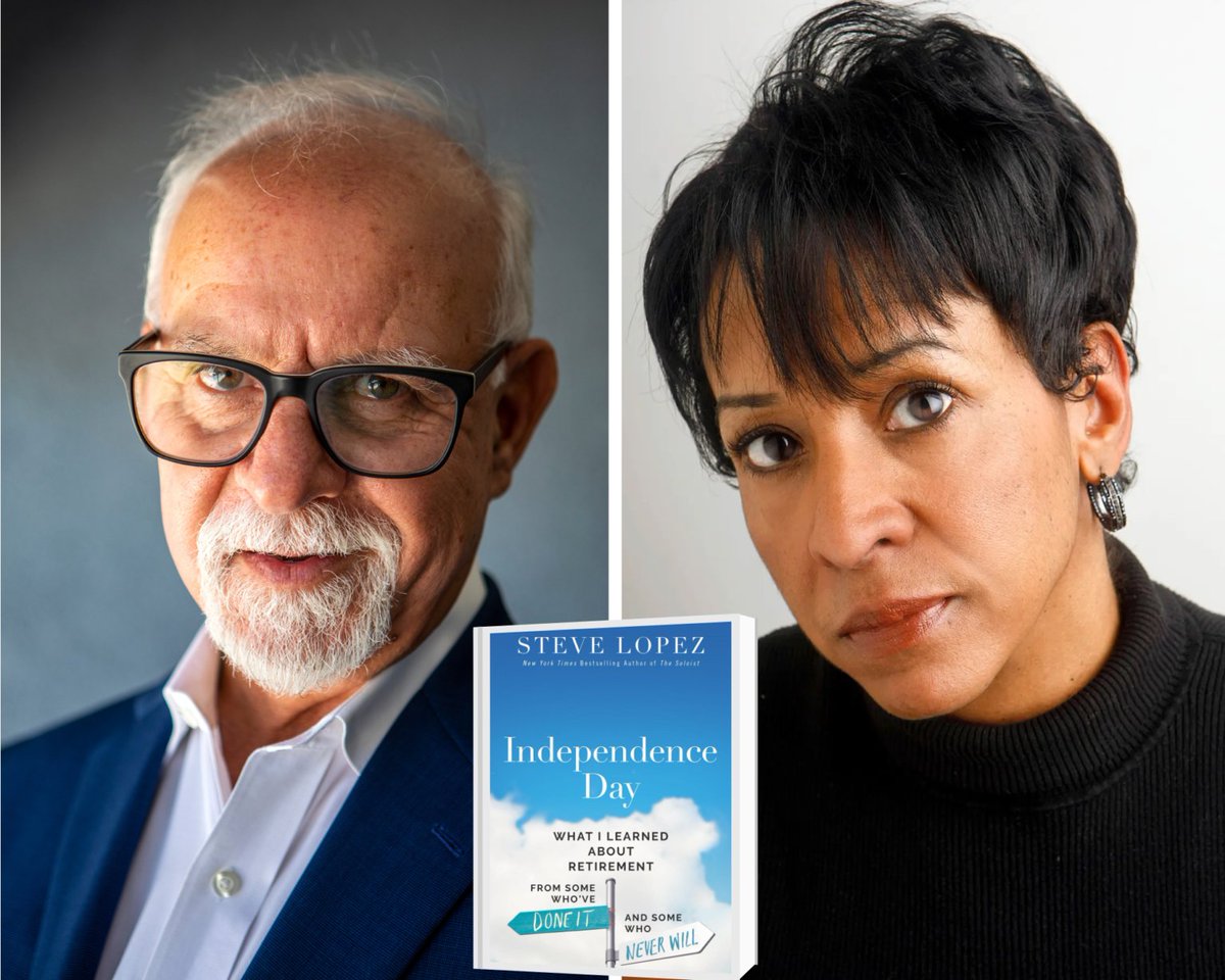 Los Angeles January 12: Steve Lopez in conversation with Sandy Banks about his new book, Independence Day. Tickets: writersblocpresents.com/main/steve-lop… @LATstevelopez @SandyBanksLA @EbellTheatre