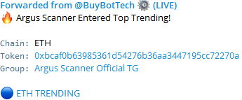 argusscanner's tweet photo. It's all about #ETH trending nowadays. $ARGUS 

https://t.co/Gu699sFFRl https://t.co/Ccos3CADYf