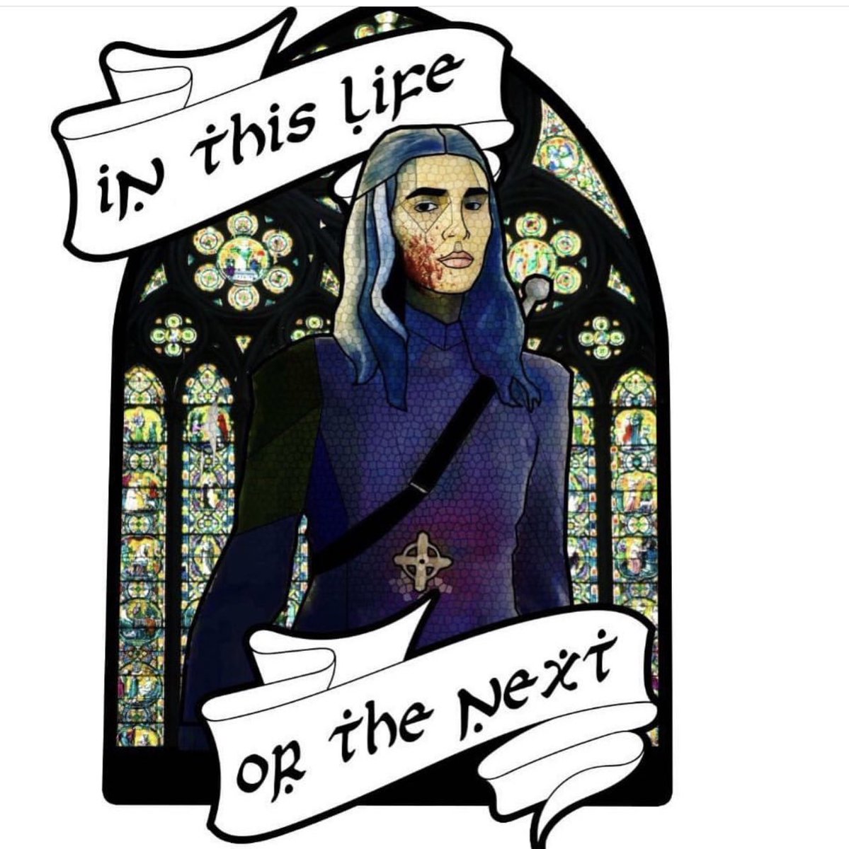 JUST YOUR JOB? I need to do a new one of these with her wings #SaveWarriorNun