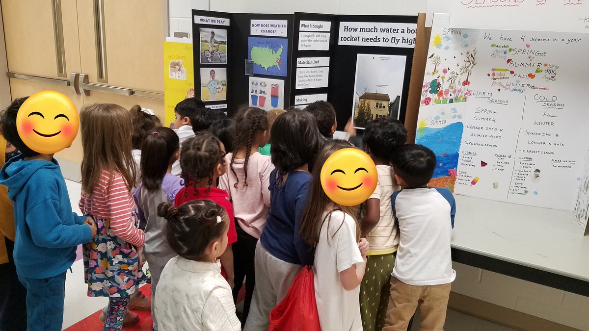 TheMsDrayton's tweet photo. Our @HortonsCreekES KinderHawks absolutely adored the Science Fair! 😍 We especially appreciated viewing one of our very own KinderHawks' Bottle Rocket Project! It soared way above their house! 🤩 #hawksdoitdifferent #togetherisbetter https://t.co/S7ca9ZDxUh