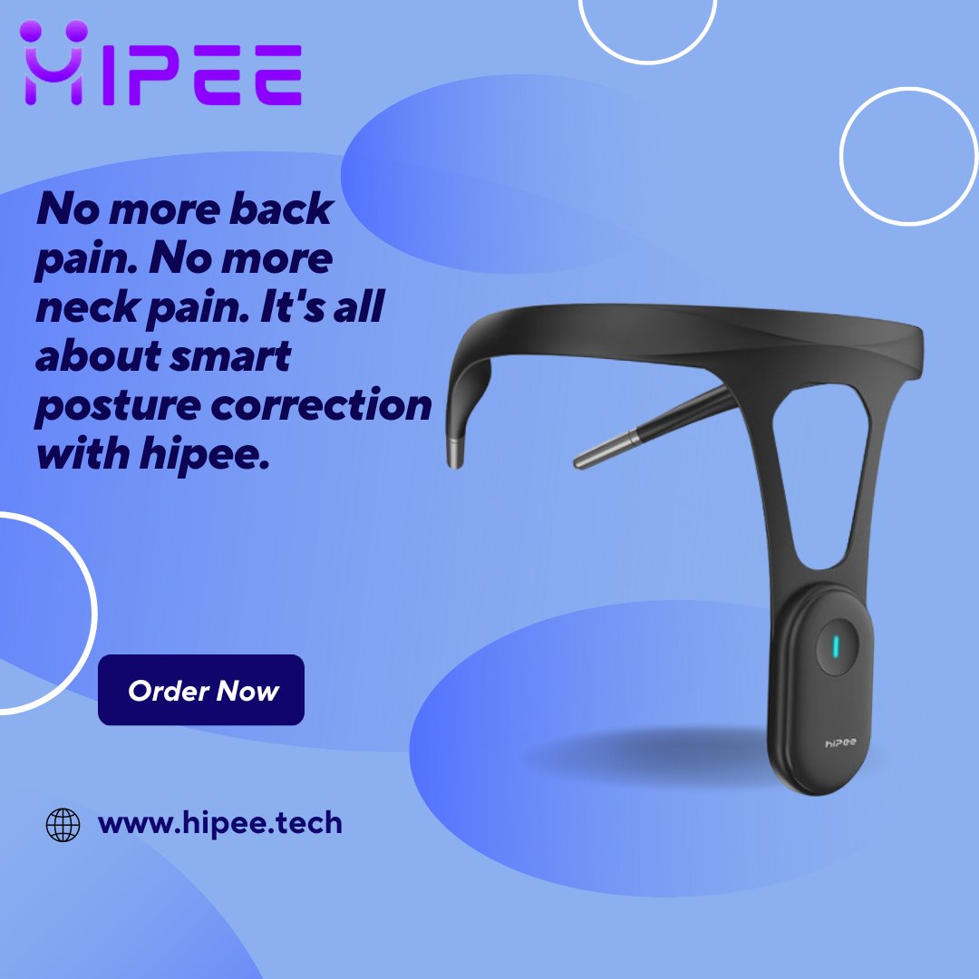 HipeeSmart's tweet photo. Hipee is the solution ideal posture corrector🎖️💯. With our revolutionary technology, we help you achieve the right posture in seconds with no discomfort or pain.🏃🎯
Visit our website ! We have the latest must-have products for you to try out.
🌎https://t.co/goCUKV6k8K https://t.co/a1oKzp4yFl