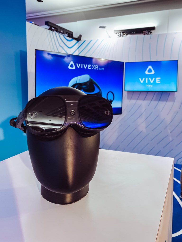Congrats to our friends from @htcvive on the #vivexrelite 🙏🏼 amazing new, comfortable product 😎