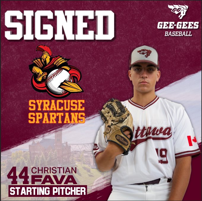 🚨SIGNING ALERT🚨

We are very excited to announce that Christian Fava has signed with the Syracuse Spartans in the New York Collegiate Baseball League!

Great work and congratulations Fava, we wish you the best during the summer! 

#GGNation | #HorseBaseball 🐴⚾️