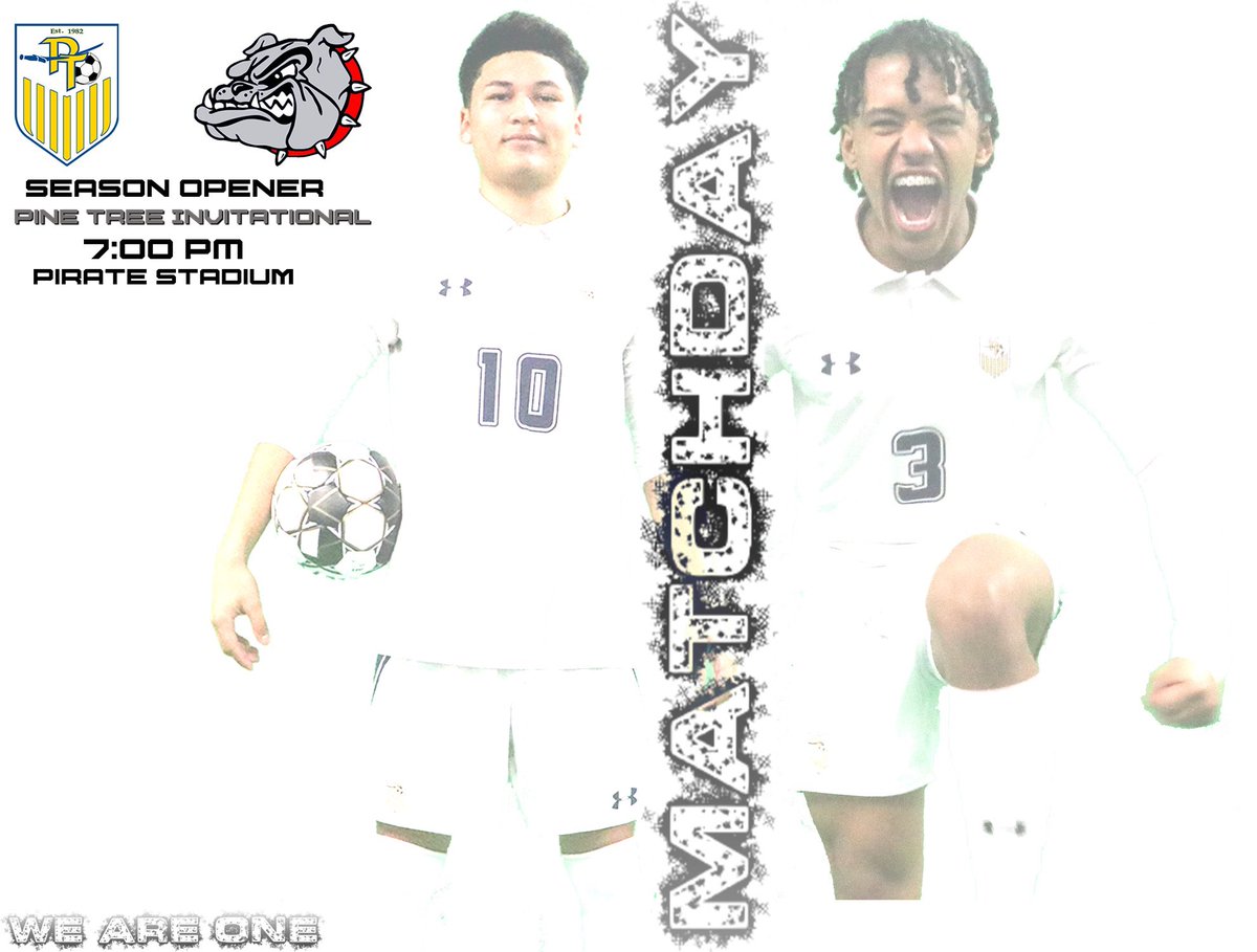 The time for practice is over, now they all count!! Season opener!
<a href="/PTISDAthletics/">PTISD Athletics</a> @LethalSoccer