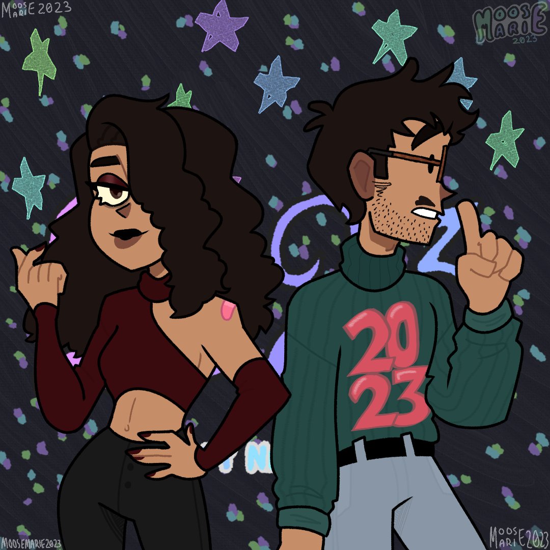 MooseMarieART's tweet photo. Happy New Year or Whatever.

#art #digitalart #drawing #artistsontwitter https://t.co/haWDYDlUUk