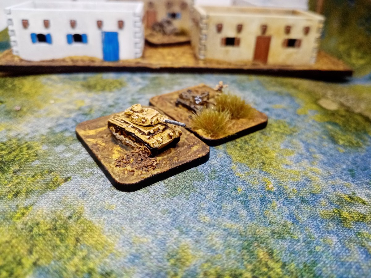 PotanCZ's tweet photo. New panzer reinforcements my 6mm Afrika Korps Battalion project. π΄ - #Crossfiregame #historicalwargame #paintingminiatures #miniatureswargames #scalemodeltank #scalemodeltanks #flamesofwar #wargames #potanswar #chainofcommand #6mmminis #6mmminiatures #6mmwargaming #microarmor https://t.co/VUEx2EhSIJ