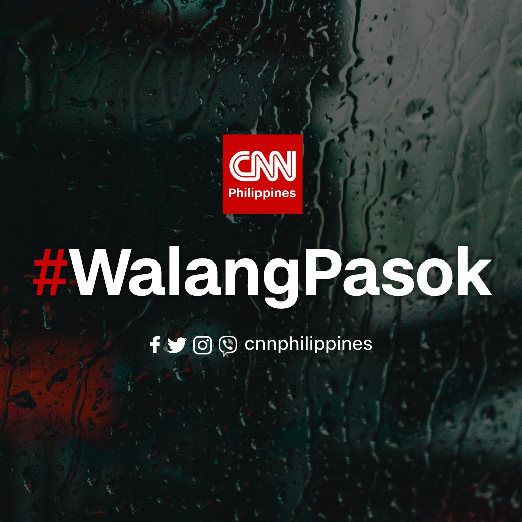 newswatchplusph's tweet photo. #WalangPasok: Some local government units (LGUs) have called off classes for Friday, Jan. 6, due to bad weather. https://t.co/Ni4v3zQWgA https://t.co/5zuhXqUtKW