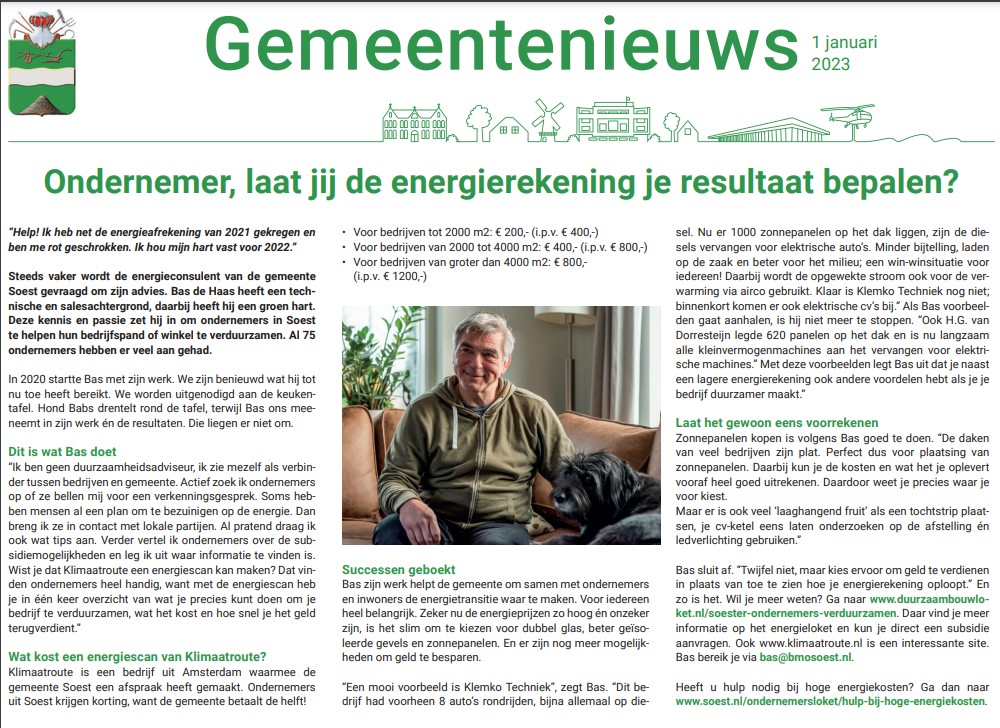 BmoSoest's tweet photo. @SoesterCourant 4 januari 2023 https://t.co/bCnJxIZO17