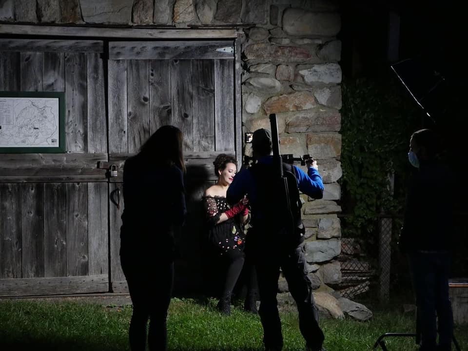 #ThrowbackThursday to the filming of @PoeticaProject's music video 'Sleep When I'm Tired' in the beautiful #HudsonValley, New York! 💗 Watch the music video at youtu.be/frAcQtXfJW0