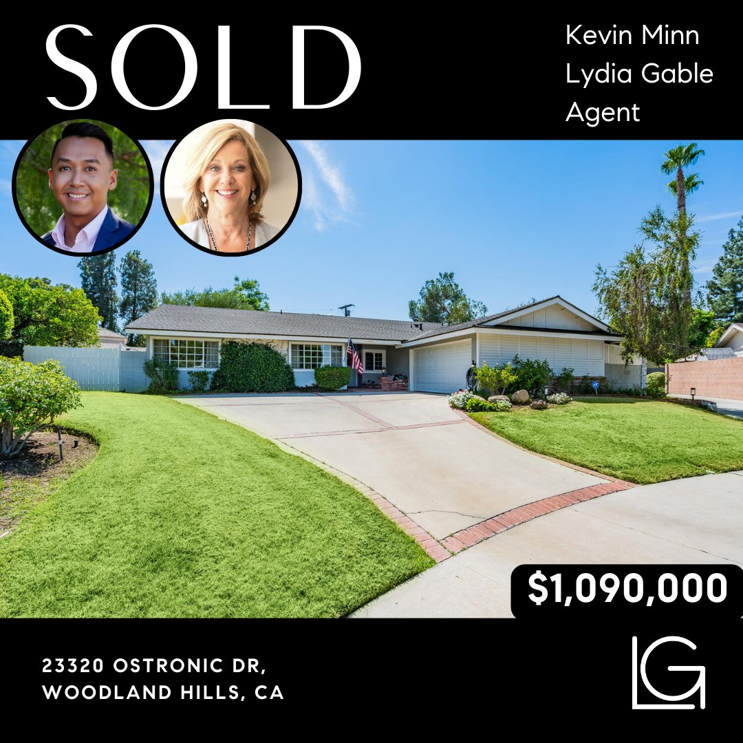 lydiagable's tweet photo. 💥 SOLD 💥

23320 Ostronic Dr,
Woodland Hills, CA

Congratulations on selling your home, Michael and Victor

This amazing property was sold for $1,090,000!

#closing #closings #homekeys #sold #soldhouse #Sellers https://t.co/G6EVqv0Wwt