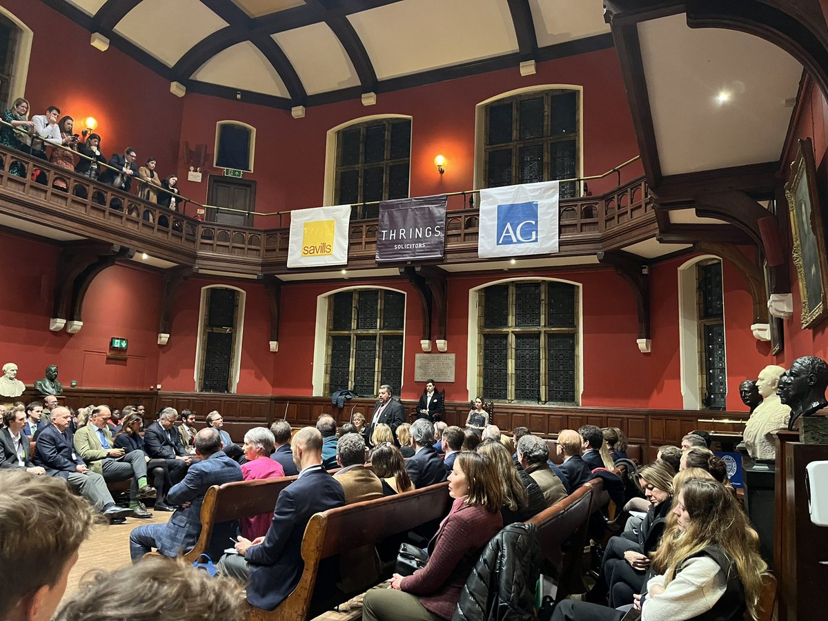 RABIcharity's tweet image. In the @OxfordUnion debate at #OFC23 @oxfordfarming @bentd76 opposing the motion and highlighting that farming is already a lonely job and that’s not good for mental health #AProblemShared