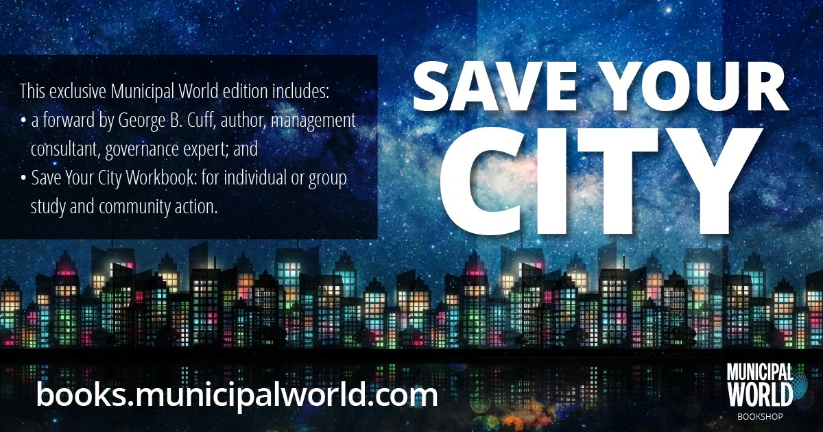 MunicipalWorld's tweet photo. Save Your City is back on shelves and available for order! At a time when incivility appears to be on the rise and increasingly tolerated, Save Your City is a vital call to action for communities and leaders everywhere. https://t.co/2ecF0S0roU #civility #culturechange #localgov https://t.co/3k7BLDupc8